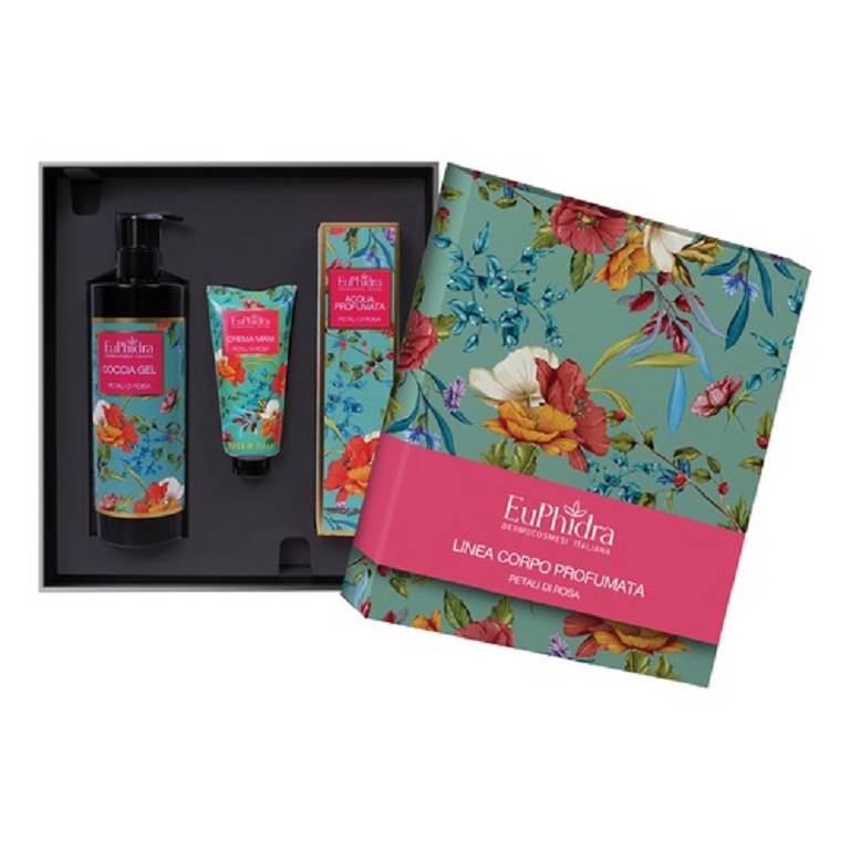 EUPH COFANETTO PETALI ROSA 3PZ
