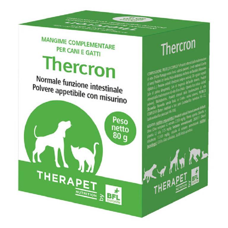 THERCRON CANE GATTO POLVERE80G